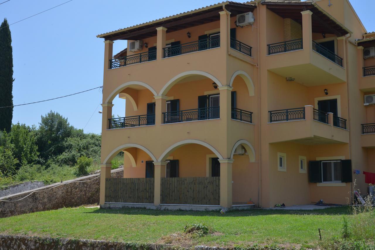 Ferienwohnung Tilemachos House Near Corfu Town Potamós Exterior foto